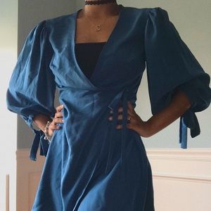 NWOT TopShop Wrap Dress